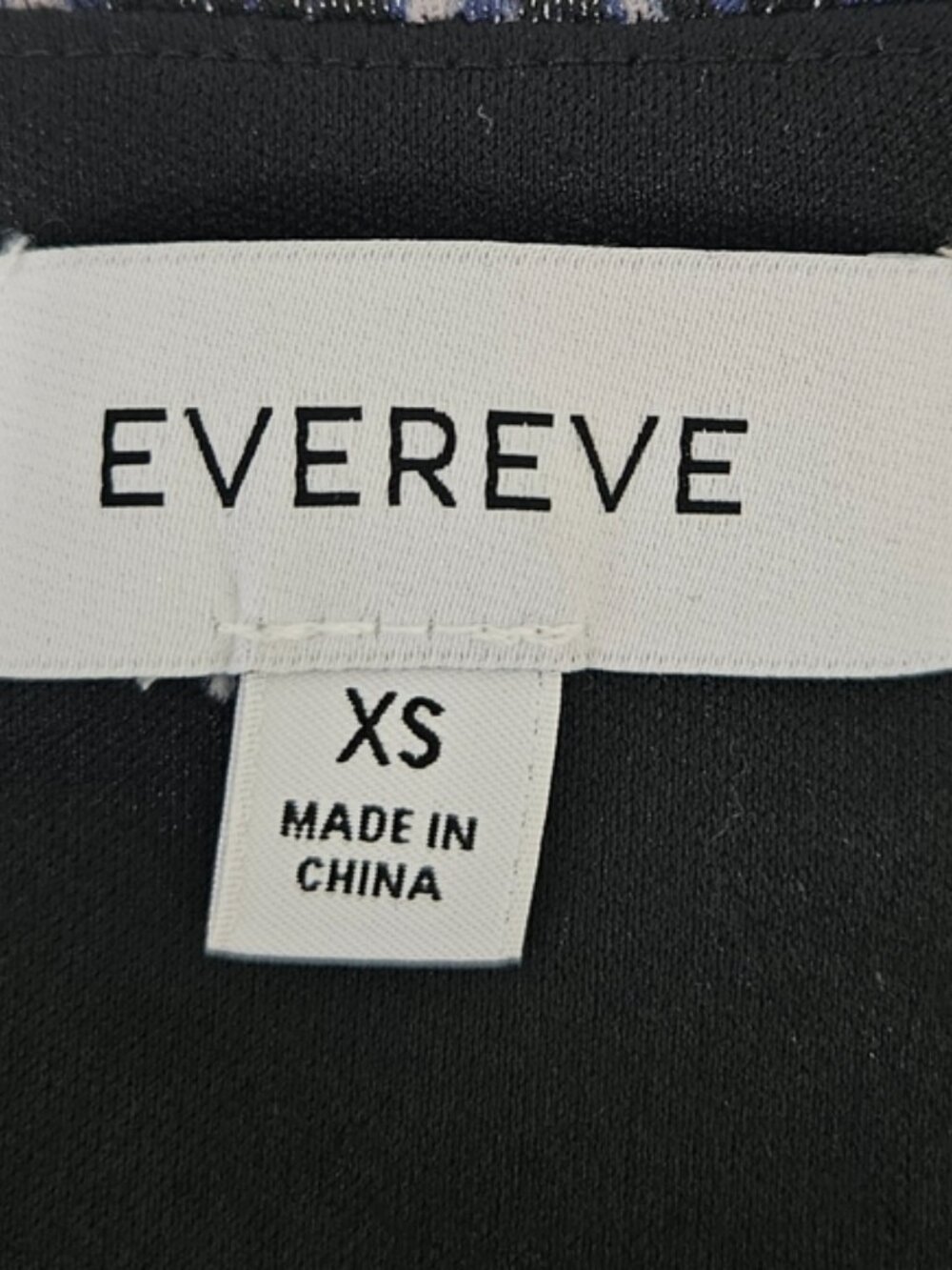 EVEREVE Ava V-Neck Sleeveless Smocked Mesh Midi Dress Blue Multi XS - Picture 8 of 10